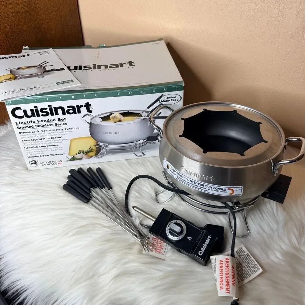 Cuisinart Electric Fondue Set